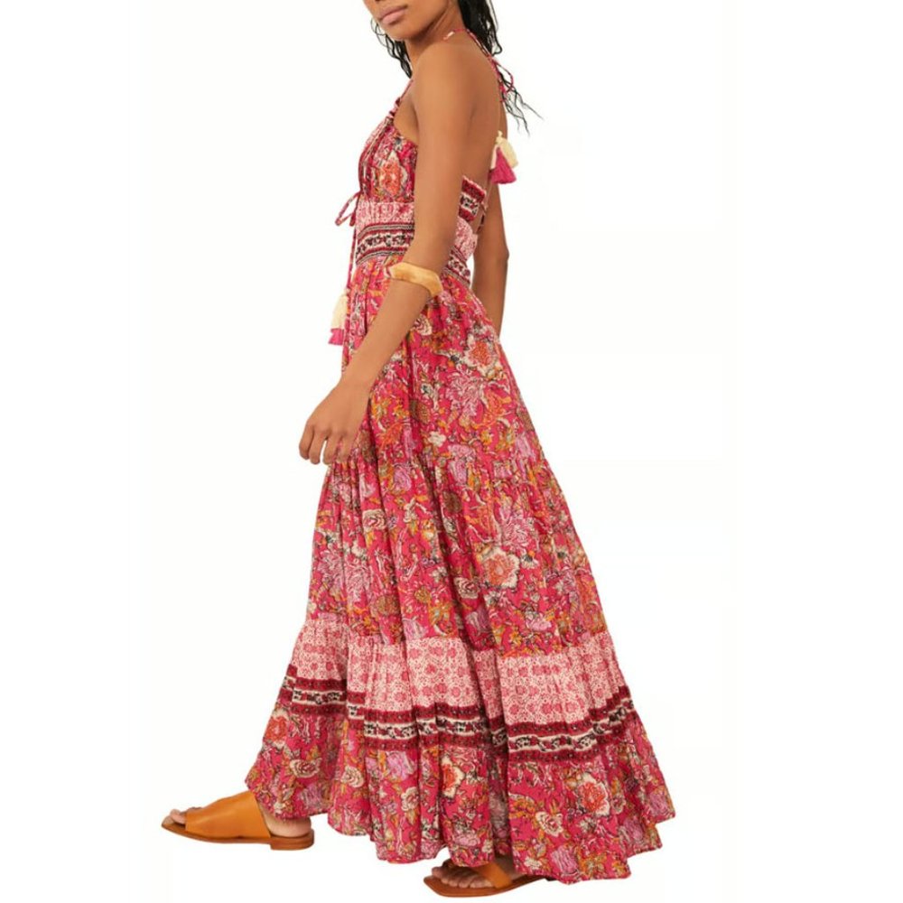 Free People Meadow Combo Real Love Print Maxi Dress - Picture 3 of 13